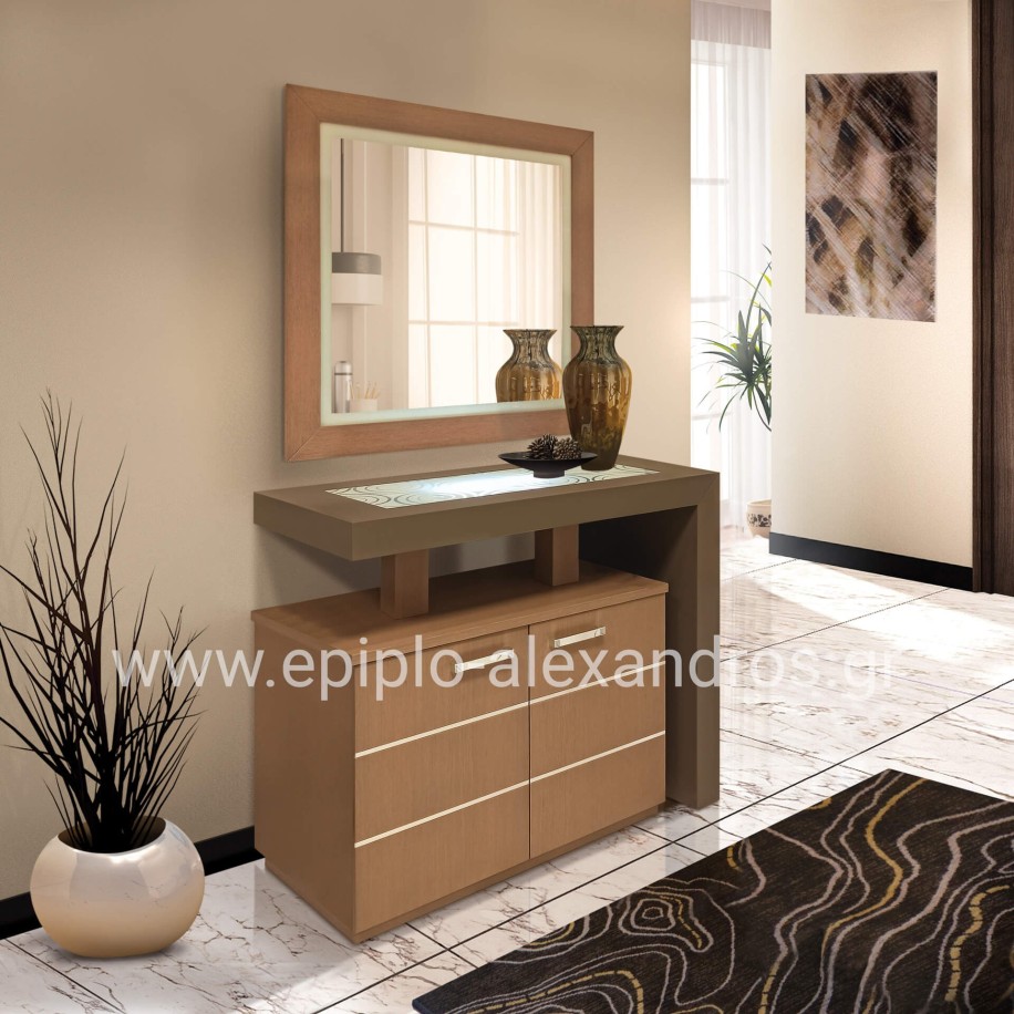 Έπιπλο Εισόδου No6 & Καθρέφτης