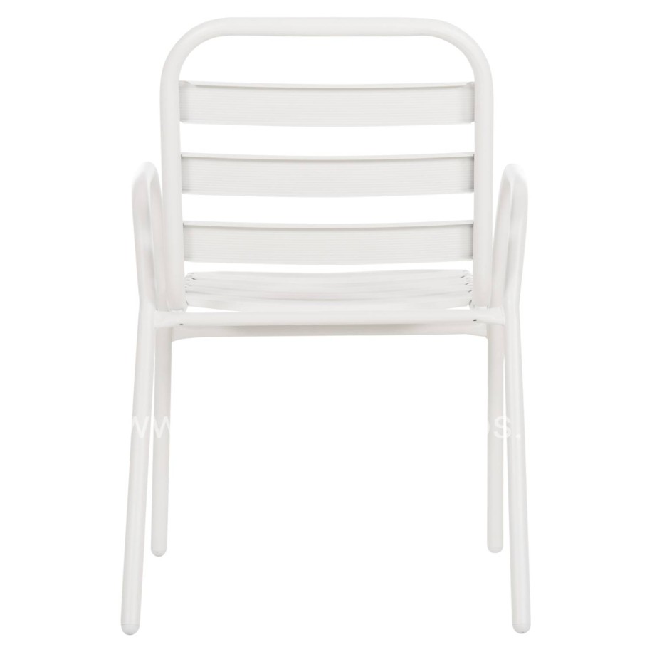 ΚΑΡΕΚΛΑ PRELUDE HM5970.02 ΜΕΤΑΛ.ΣΚΕΛΕΤΟΣ-ΠΛΑΤΗ & ΚΑΘΙΣΜΑ ΑΛΟΥΜΙΝΙΟ-ΛΕΥΚΗ 54x56x79Υεκ