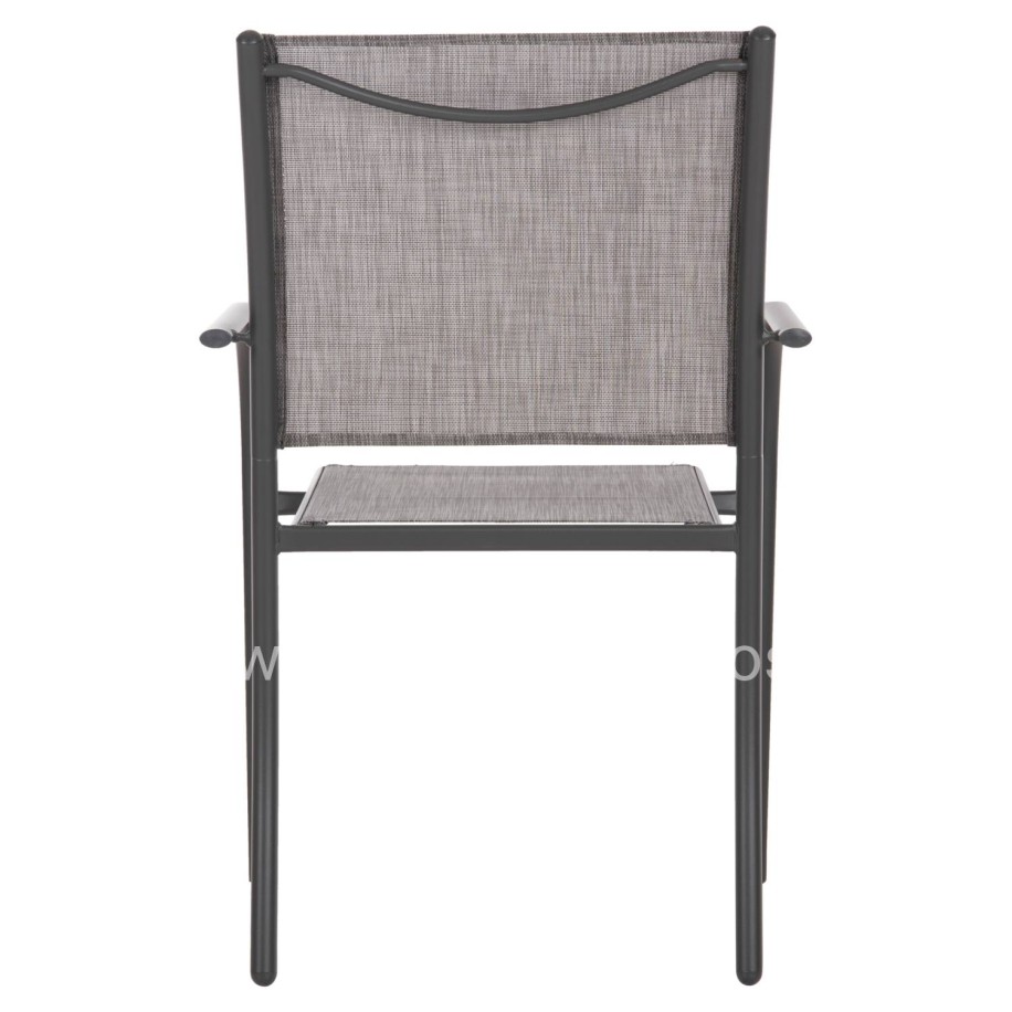 ΠΟΛΥΘΡΟΝΑ ΕΞ.ΧΩΡΟΥ REDAN HM5976.01 ΜΕΤΑΛΛΟ ΓΚΡΙ-TEXTILENE ΓΚΡΙ 56x60x88Υεκ