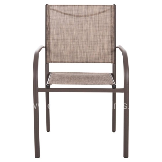 ΠΟΛΥΘΡΟΝΑ ΕΞ.ΧΩΡΟΥ REDAN HM5976.05 ΜΕΤΑΛΛΟ ΚΑΦΕ-TEXTILENE ΚΑΦΕ 56x60x88Υεκ