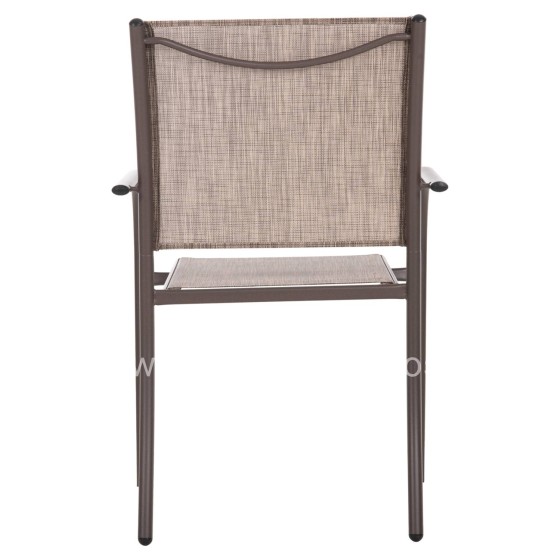 ΠΟΛΥΘΡΟΝΑ ΕΞ.ΧΩΡΟΥ REDAN HM5976.05 ΜΕΤΑΛΛΟ ΚΑΦΕ-TEXTILENE ΚΑΦΕ 56x60x88Υεκ