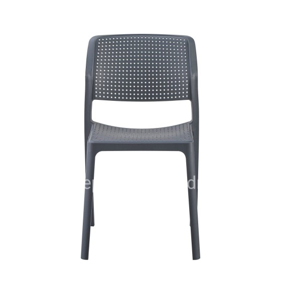 CHAIR OUTDOOR COMFEE HM6101.03 POLYPROPYLENE IN GREY 41x57x82H cm.