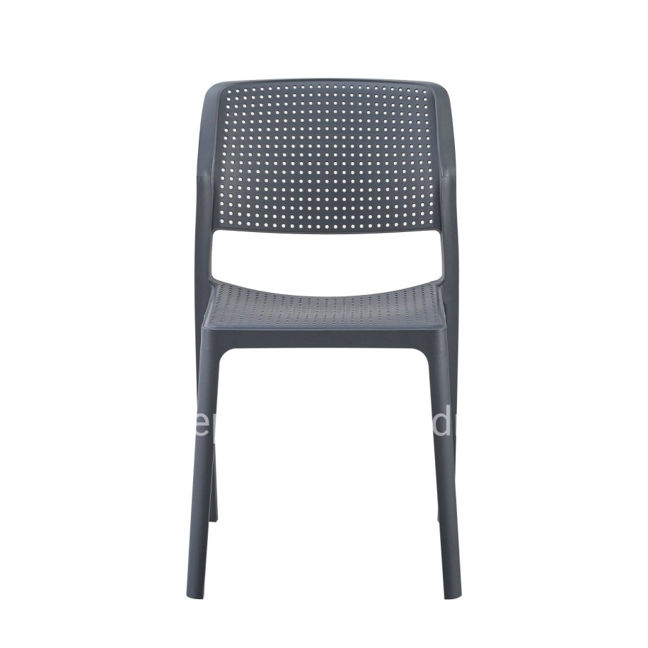 CHAIR OUTDOOR COMFEE HM6101.03 POLYPROPYLENE IN GREY 41x57x82H cm.