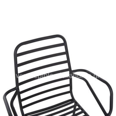 ΠΟΛΥΘΡΟΝΑ ΕΞ.ΧΩΡΟΥ FREE HM6045 ΜΕΤΑΛΛΙΚΗ ΜΑΥΡΗ 61x53x87Yεκ.