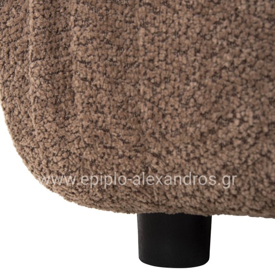 POLYMORPHIC SOFA SHIFTER HM6073.01 TEXTURED FABRIC IN LIGHT BROWN COLOR 290x196x76Hcm.
