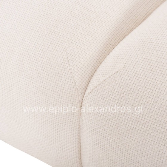 ΚΑΝΑΠΕΣ ΓΩΝΙΑ BRICKEN HM3275.02R ΛΕΥΚΟ ΥΦΑΣΜΑ 110-282x98-160x72Υεκ.