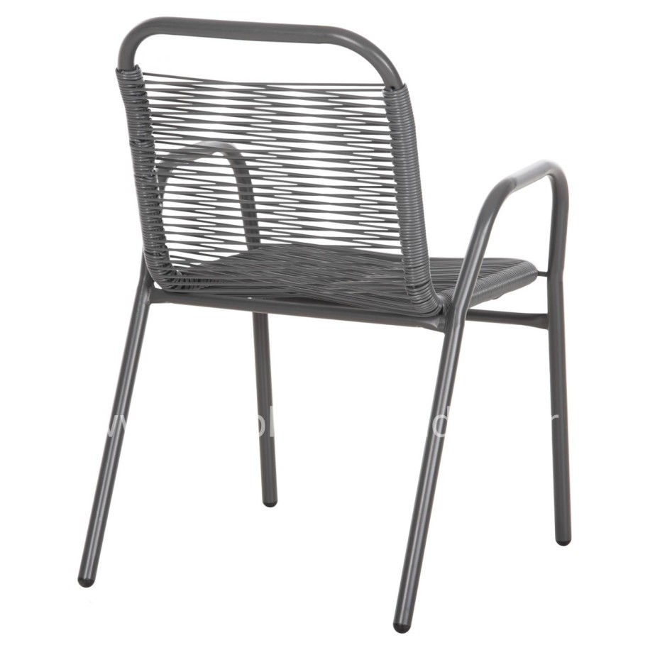 ΠΟΛΥΘΡΟΝΑ ΕΞ.ΧΩΡΟΥ AVRIL HM5968.01 ΜΕΤΑΛΛΟ ΚΑΙ ΣΥΝΘ.RATTAN ΣΕ ΓΚΡΙ 54,5x56x78Υεκ.