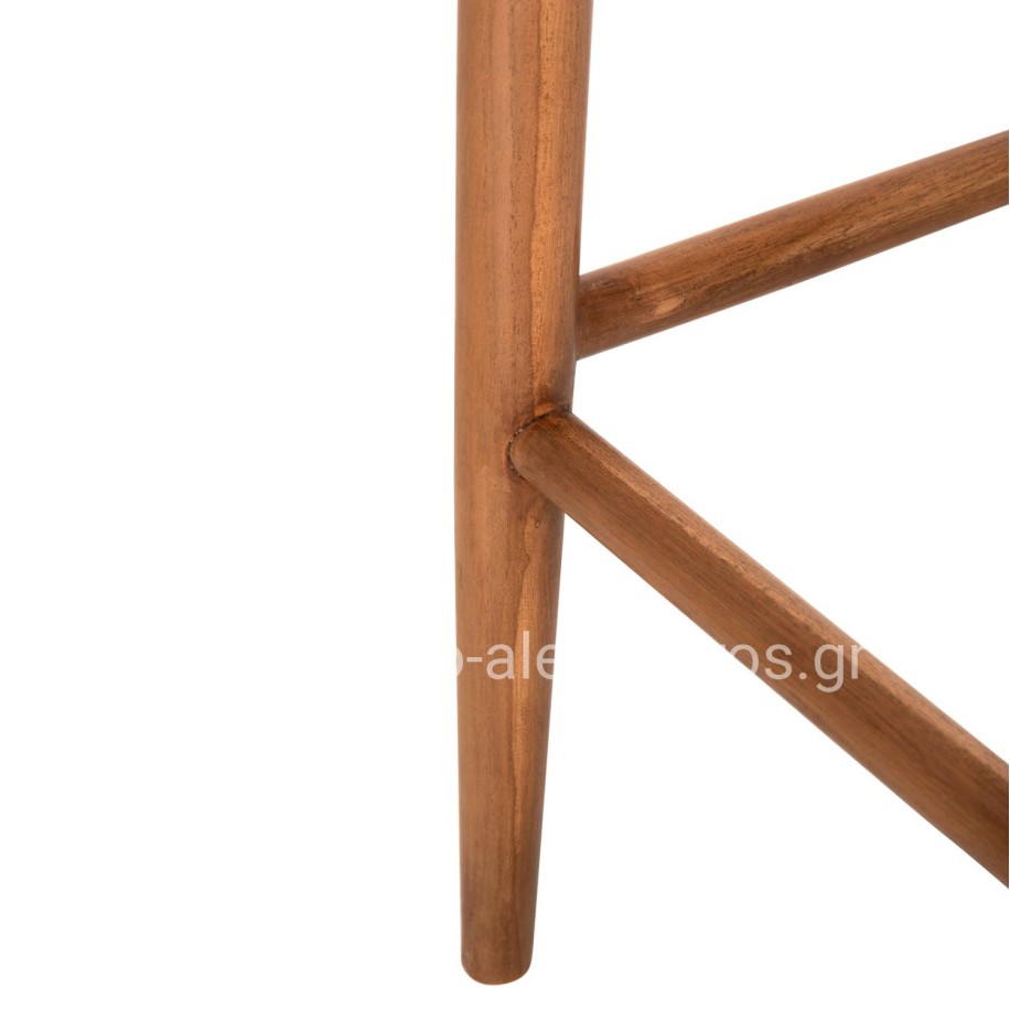 ΣΚΑΜΠΟ ΜΠΑΡ ROSCO HM6134 ΞΥΛΟ ΤΕΑΚ ΦΥΣΙΚΟ & ΣΧΟΙΝΙ VIRO ΜΠΕΖ 47x52x100Υεκ