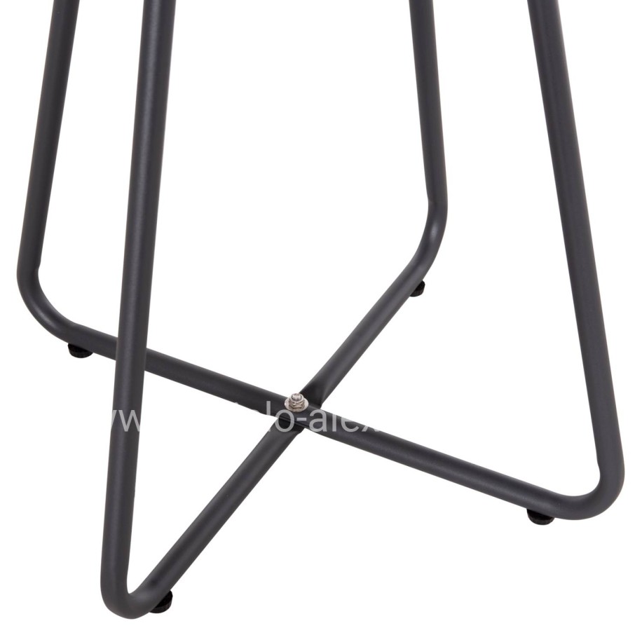 SIDE TABLE ROUND SAMMON HM6271.01 METAL IN GREY COLOR Φ45x50Hcm.