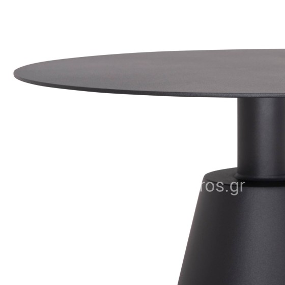 OUTDOOR ROUND SIDE TABLE SERA HM6270.01 ALUMINUM IN GREY Φ50x56Hcm.