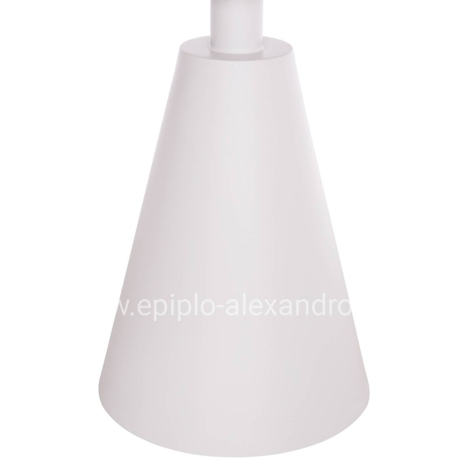 ΤΡΑΠΕΖΑΚΙ ΒΟΗΘ. ΣΤΡΟΓΓΥΛΟ ΕΞ.ΧΩΡΟΥ SERA HM6270.02 ΛΕΥΚΟ ΑΛΟΥΜΙΝΙΟ Φ50x56Υεκ.