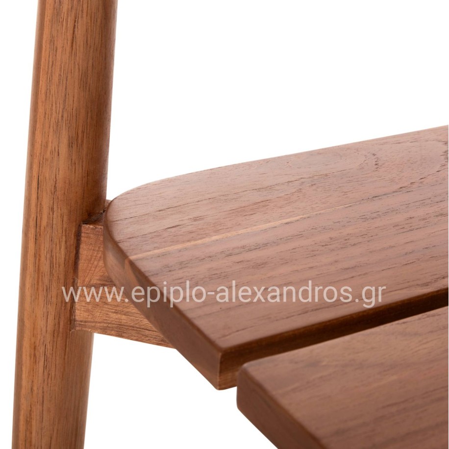 DINING ARMCHAIR ADONIS HM6938 TEAK WOOD IN NATURAL COLOR 53x54x73Hcm.