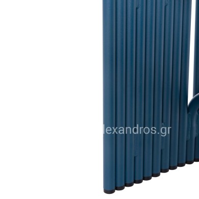 STOOL SERIES INTREPID HM6325.08 ALUMINUM IN BLUE COLOR 40x38x42,5Hcm.