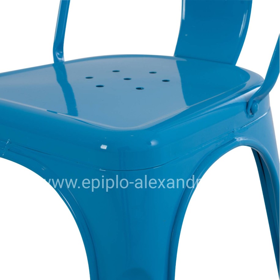 ΚΑΡΕΚΛΑ ΜΕΤΑΛΛΙΚΗ MELITA-PRO HM8641.48 ΜΠΛΕ 44x47x84.5Υεκ.