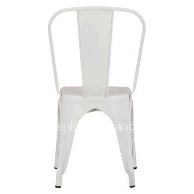 DINING CHAIR MELITA-PRO HM8641.41 METAL IN MATTE WHITE 44x47x84.5Hcm.