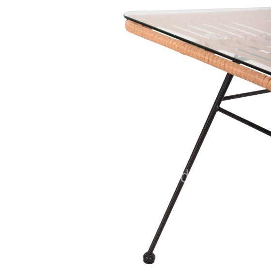 ΣΕΤ ΣΑΛΟΝΙ ΕΞΩΤΕΡΙΚΟΥ ΧΩΡΟΥ 4ΤΜΧ ALLEGRA HM21052 WICKER-ΜΕΤΑΛΛΟ