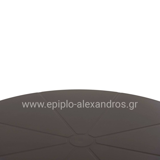 BAR TABLE ROUND TERRIN HM6126.15 POLYPROPYLENE IN DARK OLIVE GREEN Φ60x106Hcm.