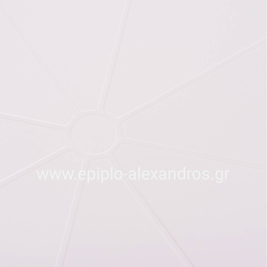 BAR TABLE ROUND TERRIN HM6126.11 POLYPROPYLENE WHITE Φ60x106Hcm.