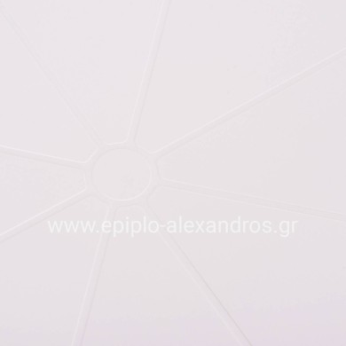 BAR TABLE ROUND TERRIN HM6126.11 POLYPROPYLENE WHITE Φ60x106Hcm.