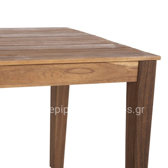 OUTDOOR SQUARE COFFEE TABLE RUTH HM6230 ACACIA WOOD IN NATURAL COLOR 50x50x45Hcm.