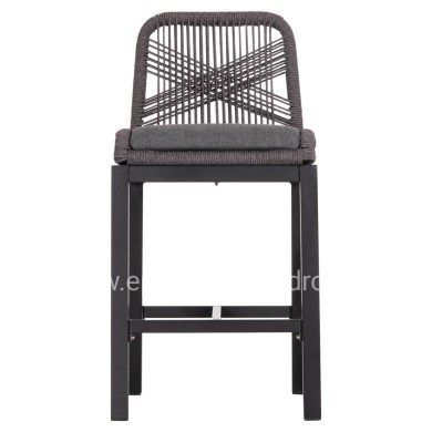 ΣΚΑΜΠΟ ΜΠΑΡ ΜΕΣ.ΥΨΟΥΣ HOWARD HM5791.23 ΜΑΥΡΟ ΑΛΟΥΜΙΝΙΟ--ΓΚΡΙ ΣΧΟΙΝΙ 47,5x55x94,5Υεκ.