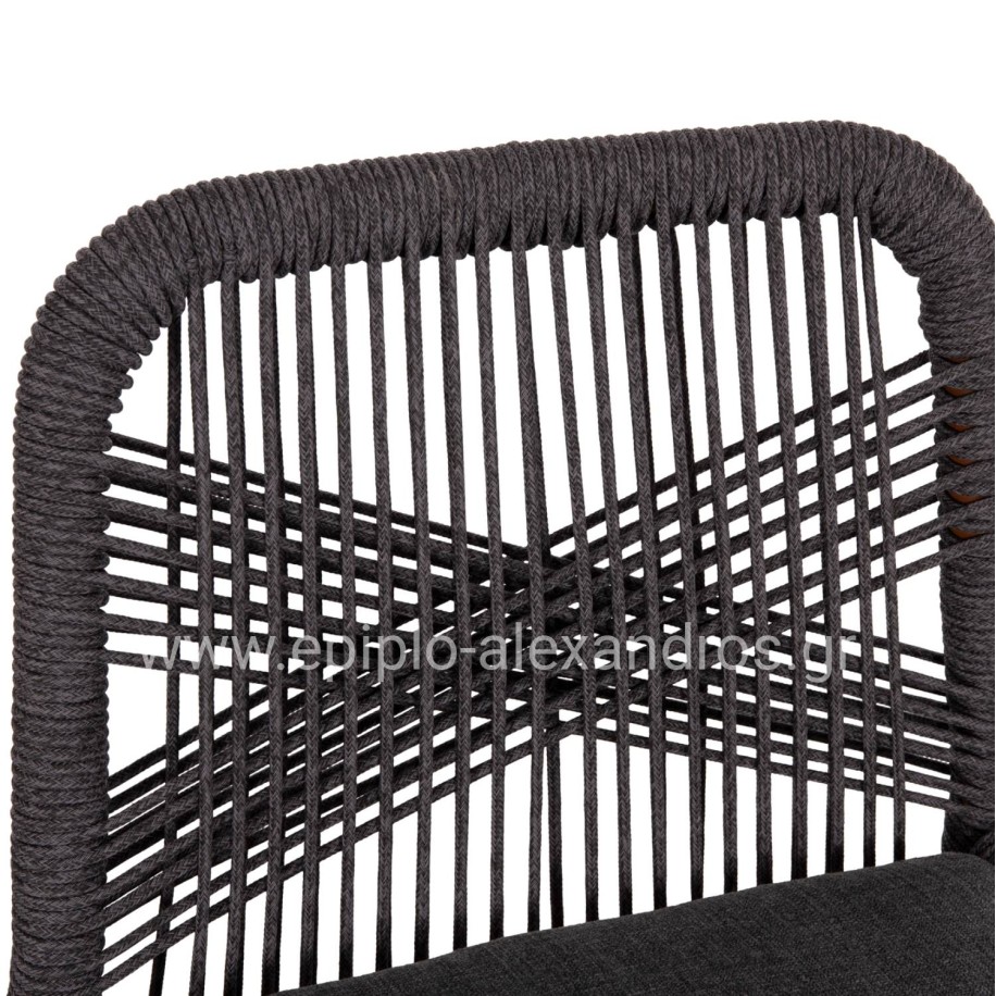 ΣΚΑΜΠΟ ΜΠΑΡ ΜΕΣ.ΥΨΟΥΣ HOWARD HM5791.22 ΚΑΦΕ ΑΛΟΥΜΙΝΙΟ--ΣΚΟΥΡΟ ΓΚΡΙ ΣΧΟΙΝΙ 47,5x55x94,5Υεκ