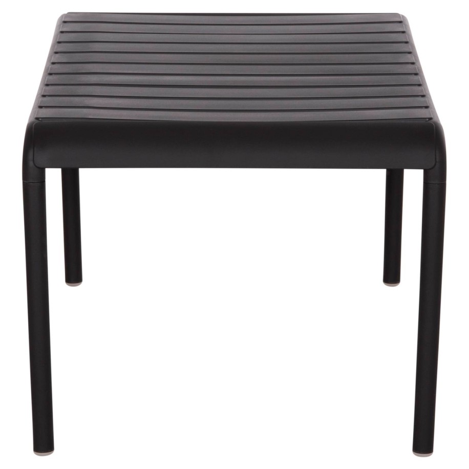 OUTDOOR COFFEE TABLE KORVER HM6334.02 POLYPROPYLENE IN BLACK 100x60x46Hcm.