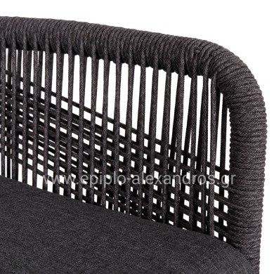 ΠΟΛΥΘΡΟΝΑ ΑΛΟΥΜΙΝΙΟΥ HOWARD HM5543.11 ΚΑΦΕ--ΣΧΟΙΝΙ & ΜΑΞΙΛΑΡΙ ΓΚΡΙ 57.5x62x84Υεκ