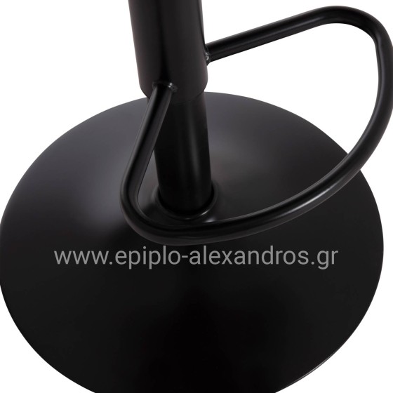 ΣΚΑΜΠΟ ΜΠΑΡ ΠΕΡΙΣΤΡΕΦ. DIANA HM202.42 ΣΑΠΙΟ ΜΗΛΟ ΒΕΛΟΥΔΟ--ΜΕΤΑΛΛΟ ΜΑΥΡΟ ΜΑΤ 44x52x109Υ