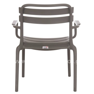 ΠΟΛΥΘΡΟΝΑ ΣΑΛΟΝΙΟΥ ΠΟΛΥΠΡΟΠΥΛΕΝΙΟΥ KORVER HM6333.05 DARK OLIVE GREEN 63.5x65x76Υεκ.