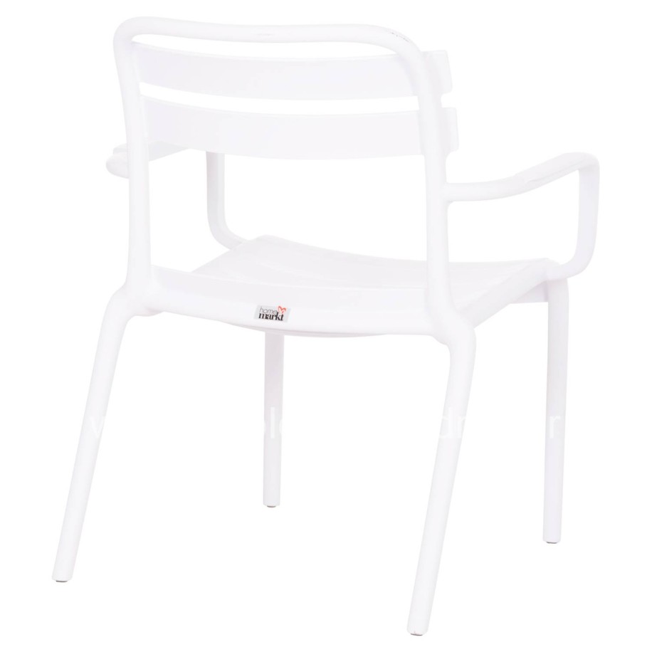 ΠΟΛΥΘΡΟΝΑ ΣΑΛΟΝΙΟΥ ΠΟΛΥΠΡΟΠΥΛΕΝΙΟΥ KORVER HM6333.01 ΛΕΥΚΗ 63.5x65x76Υεκ.