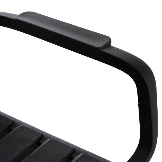 ΠΑΓΚΑΚΙ ΠΟΛΥΠΡΟΠΥΛΕΝΙΟΥ 2ΘΕΣΙΟ KORVER HM6332.02 ΜΑΥΡΟ 113x65x76Υεκ.