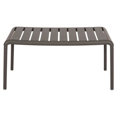 OUTDOOR COFFEE TABLE KORVER HM6334.05 POLYPROPYLENE IN DARK OLIVE 100x60x46Hcm.