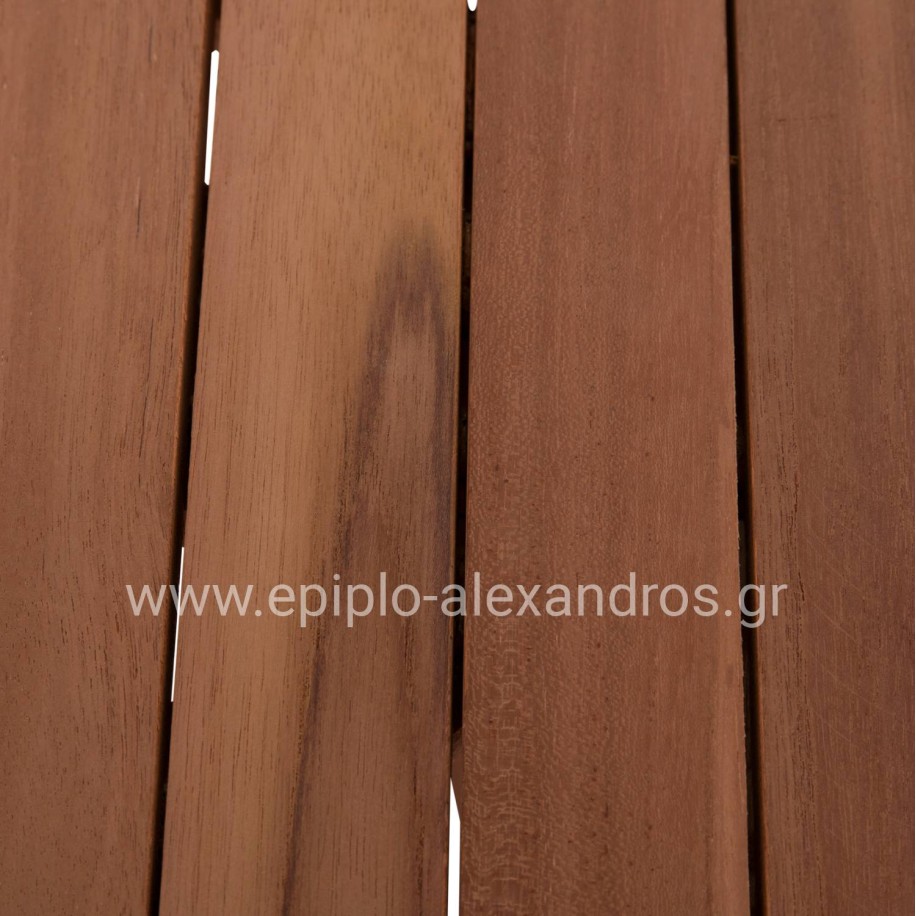 ΕΠΙΦΑΝΕΙΑ ΤΡΑΠΕΖΙΟΥ ΣΤΡΟΓΓΥΛΗ HM18133 ΞΥΛΟ TEAK--ΦΥΣΙΚΟ Φ70x4(πάχος)εκ.