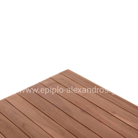 TABLETOP SQUARE HM18136 TEAK WOOD--NATURAL COLOR 70x70x4(thickness)cm.