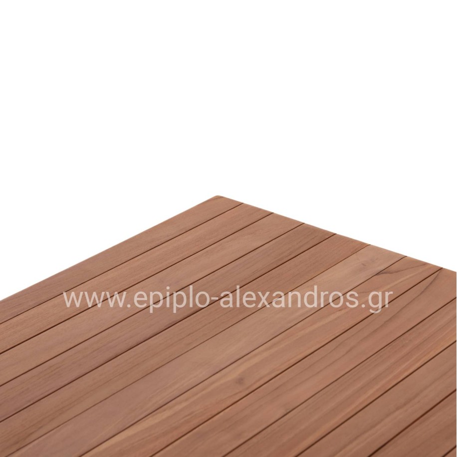 ΕΠΙΦΑΝΕΙΑ ΤΡΑΠΕΖΙΟΥ ΟΡΘΟΓΩΝΙΑ HM18138 ΞΥΛΟ TEAK--ΦΥΣΙΚΟ 120x80x4(πάχος)εκ.