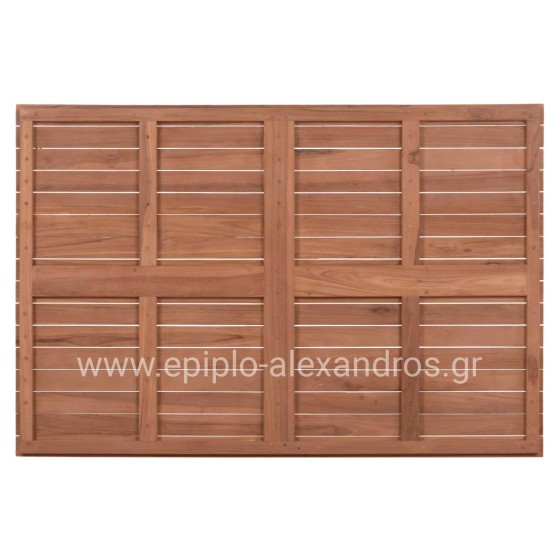 TABLETOP RECTANGULAR HM18138 TEAK WOOD--NATURAL COLOR 120x80x4(thickness)cm.