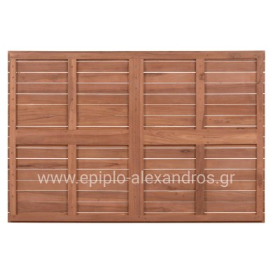 TABLETOP RECTANGULAR HM18138 TEAK WOOD--NATURAL COLOR 120x80x4(thickness)cm.