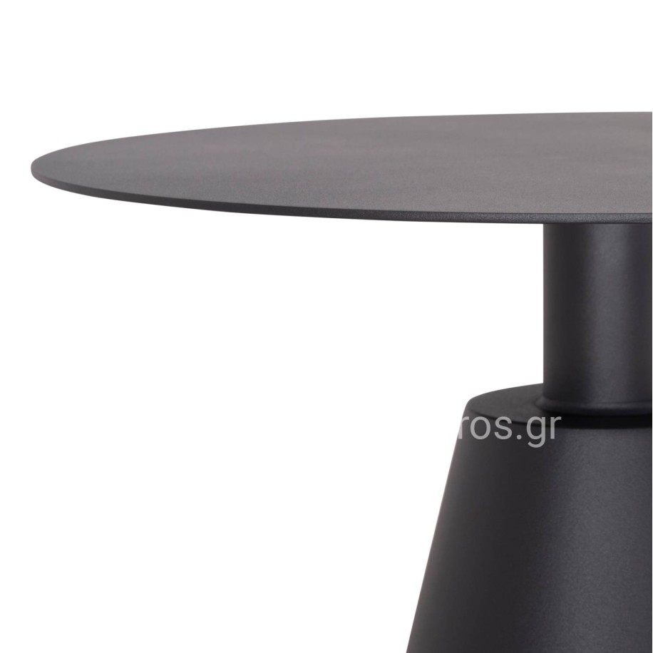 OUTDOOR LOUNGE SET 3PCS OREGO HM21106.01 ALUMINUM IN DARK GREY COLOR