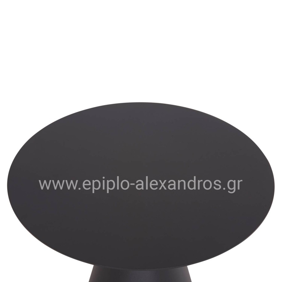 OUTDOOR LOUNGE SET 3PCS OREGO HM21106.01 ALUMINUM IN DARK GREY COLOR