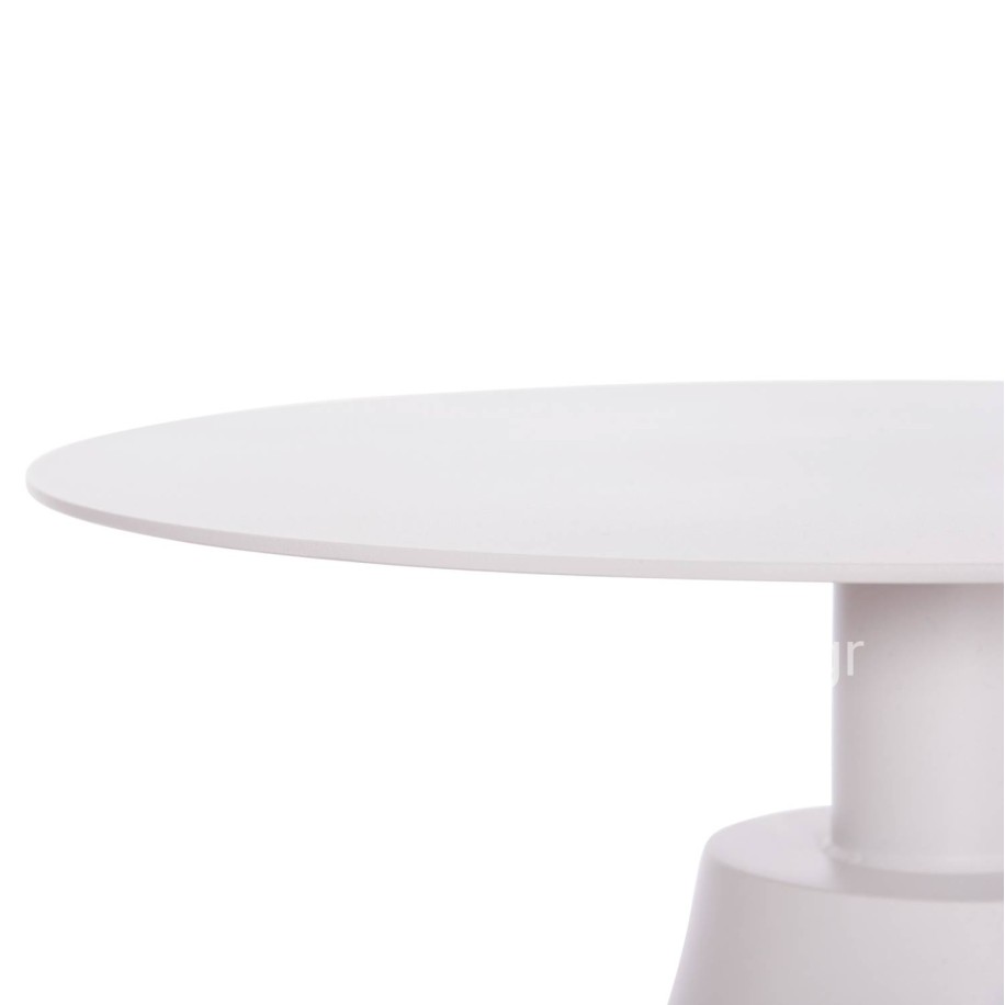 OUTDOOR LOUNGE SET 3PCS OREGO HM21106.02 ALUMINUM IN WHITE COLOR