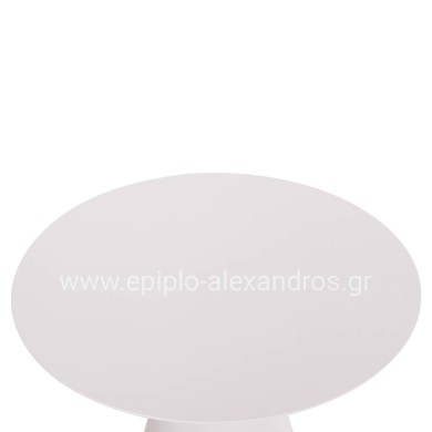 OUTDOOR LOUNGE SET 3PCS OREGO HM21106.02 ALUMINUM IN WHITE COLOR