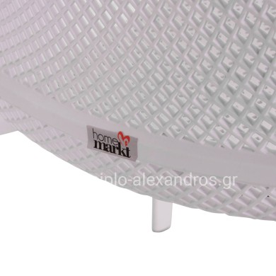 ΠΟΛΥΘΡΟΝΑ ΠΟΛΥΠΡΟΠΥΛΕΝΙΟΥ JOHN HM6103.01 ΛΕΥΚΗ 59x58x79.5Υεκ.