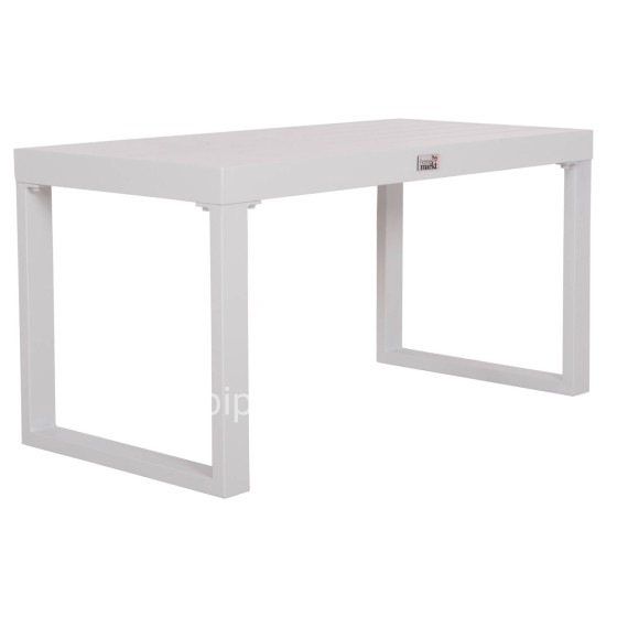 ΤΡΑΠΕΖΑΚΙ ΞΑΠΛΩΣΤΡΑΣ SENTRY HM6275.01 ΑΛΟΥΜΙΝΙΟ ΣΕ ΛΕΥΚΟ 87x43,5x45Υεκ.