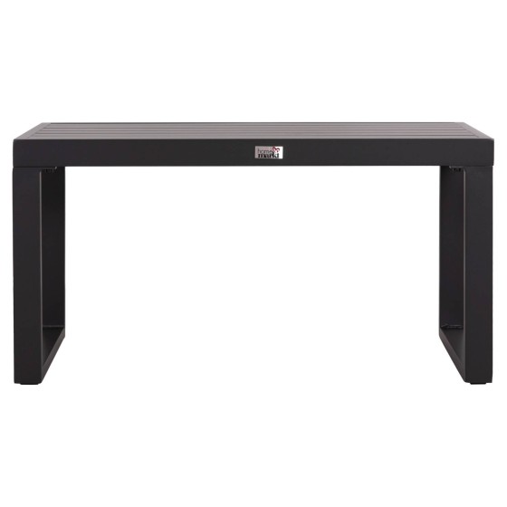 SUNLOUNGER SIDE TABLE SENTRY HM6275.03 ALUMINUM IN DARK GREY 87x43,5x45Hcm.