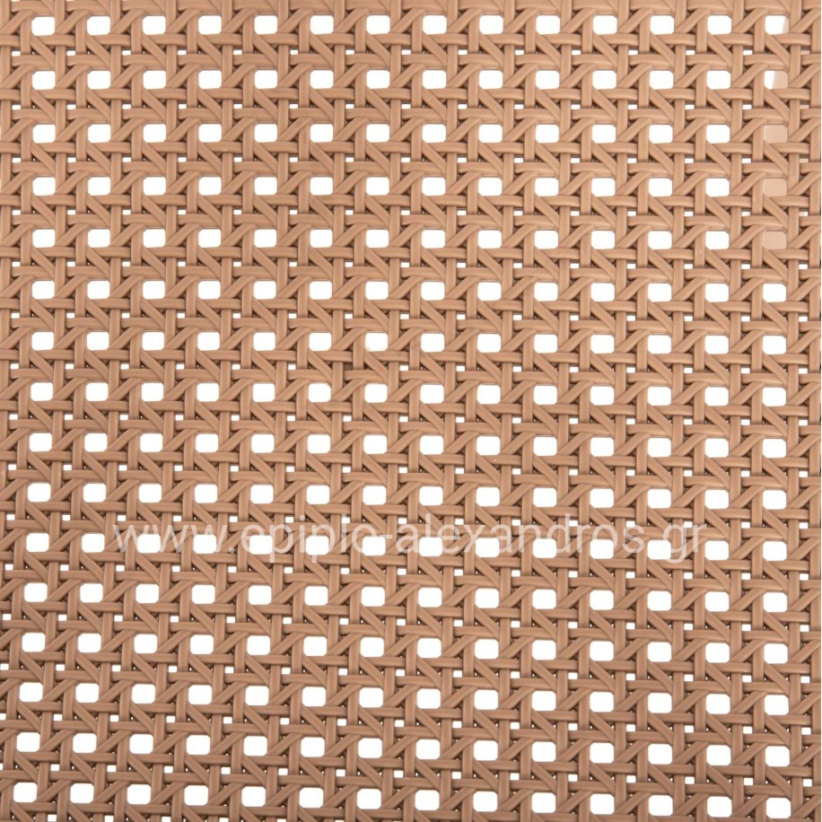 OUTDOOR DINING SET 3PCS CLEO HM21136 POLYPROPYLENE IN CAPPUCCINO COLOR