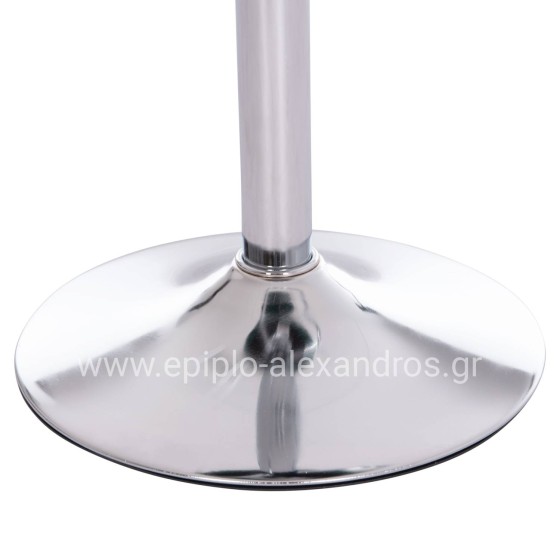 BAR STOOL ROSE HM204.46 CHROMED BASE & SUSPENSION & CYPRESS GREEN VELVET 48x45x105Hcm.