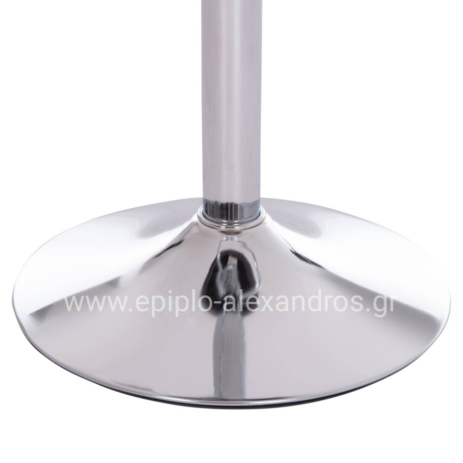 ΣΚΑΜΠΟ ΜΠΑΡ ROSE HM204.41 ΜΕ ΑΜΟΡΤΙΣΕΡ ΧΡΩΜΙΟΥ & ΓΚΡΙ ΒΕΛΟΥΔΟ 48x45x105Υεκ.