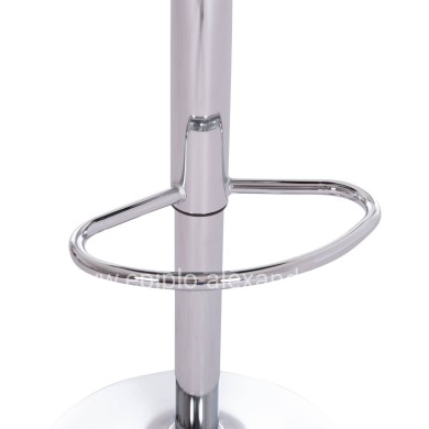 ΣΚΑΜΠΟ ΜΠΑΡ ROSE HM204.22 ΜΕ ΑΜΟΡΤΙΣΕΡ ΧΡΩΜΙΟΥ & ΛΕΥΚΟ PU 48x45x105Υεκ.