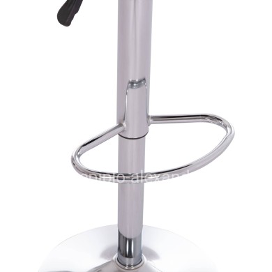 BAR STOOL SWIVEL REA HM203.21 WITH SUSPENSION-BLACK PU 54x47x96Hcm.